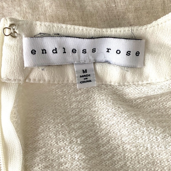 Endless Rose Tiered Ruffle Sleeve - Ivory Blouse - Picture 5 of 5